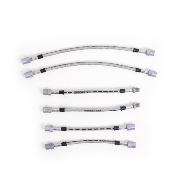 Kit 6 flexibles de frein aviation Audi A4 - Jusqu'� 2000