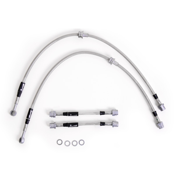Kit 4 flexibles de frein aviation Audi S3 Quattro 2001 - 2003