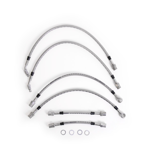 Kit 6 flexibles de frein aviation Audi RS4 tous mod�les jusqu'� 2005