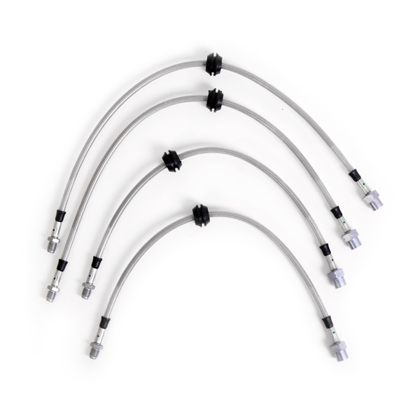 Kit 4 flexibles de frein aviation Mini Cooper S