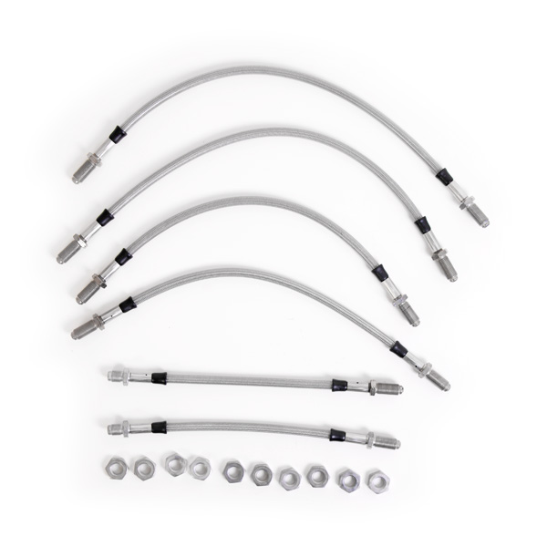 Kit 6 flexibles de frein aviation Ford Sierra RS500 Cosworth