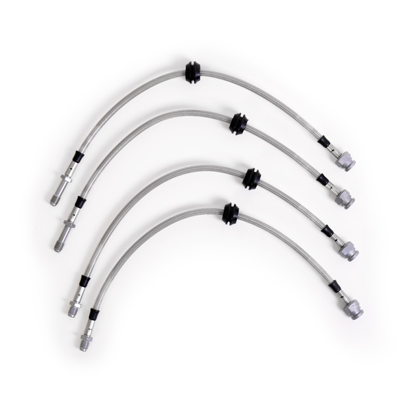 Kit 4 flexibles de frein aviation Ford Focus ST170, ST225 et TDCi