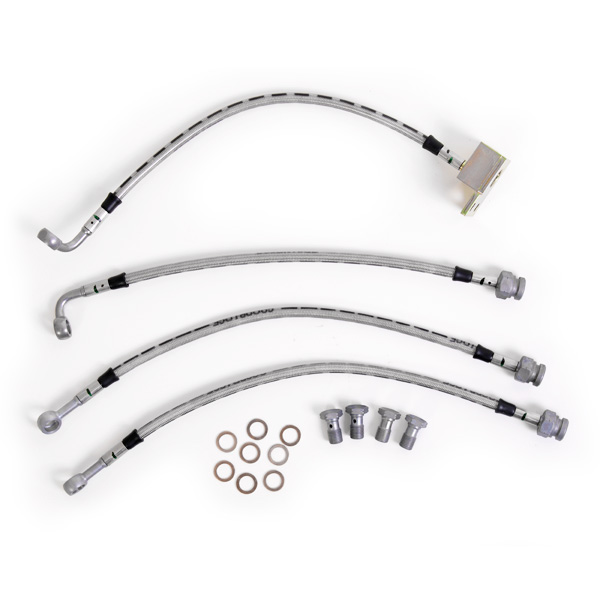 Kit 4 flexibles de frein aviation Mazda MX5 1989 - 2000
