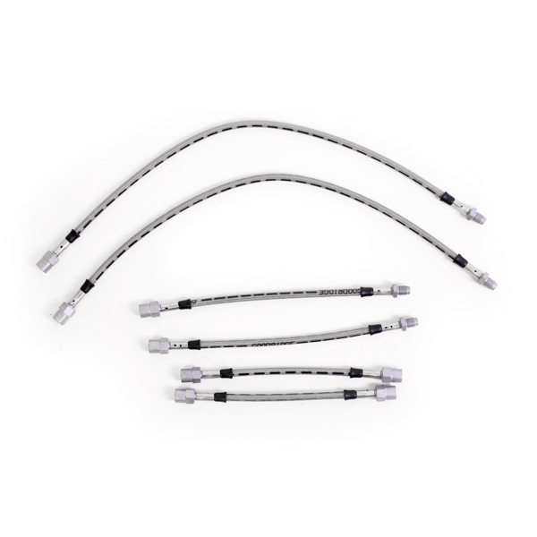 Kit 6 flexibles de frein aviation Peugeot 405 Mi16 - jusqu'au ch�ssis num 8043879