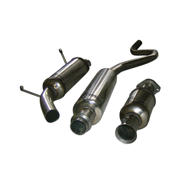 Ligne chappement inox GrN Peugeot 206 RC