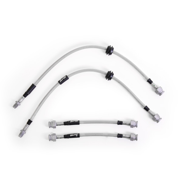 Kit 4 flexibles de frein aviation Porsche 924 Turbo