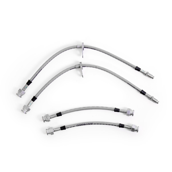 Kit 4 flexibles de frein aviation Porsche 968 Club Sport