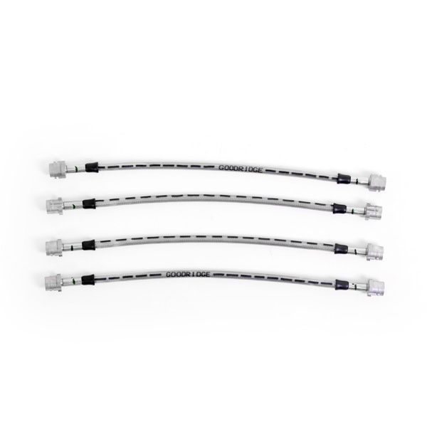 Kit 4 flexibles de frein aviation Porsche 997
