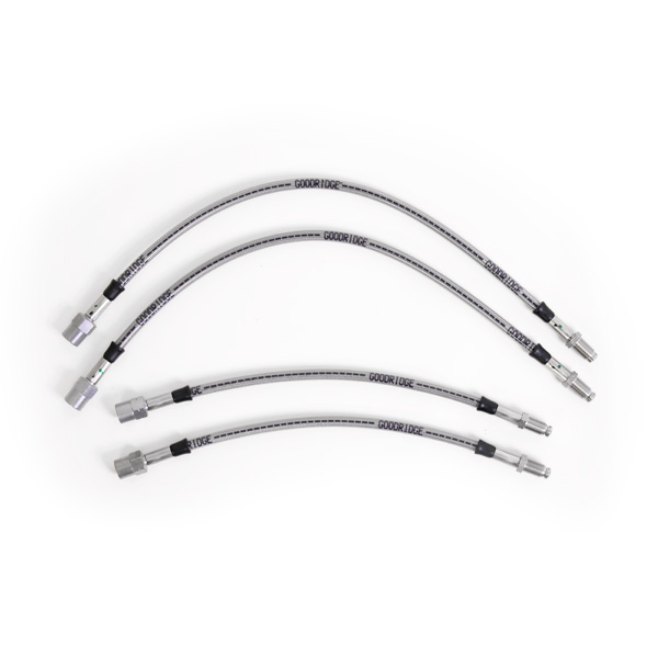 Kit 4 flexibles de frein aviation Audi Quattro MK1