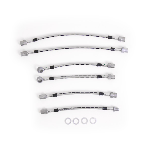 Kit 6 flexibles de frein aviation BMW Serie 3 E21 323i