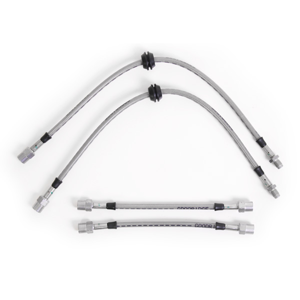 Kit 4 flexibles de frein aviation BMW Serie 3 E36 316 et 318