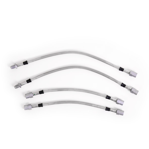 Kit 4 flexibles de frein aviation BMW 1600, 1600Ti, 2000 et 2002