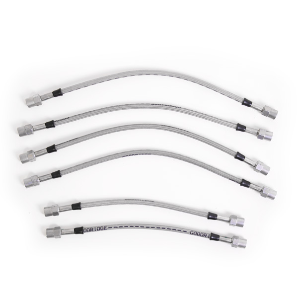 Kit 6 flexibles de frein aviation BMW 1502 et 2008CS