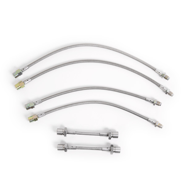 Kit 6 flexibles de frein aviation BMW Serie 7 E38