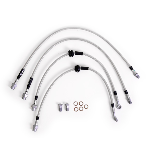 Kit 4 flexibles de frein aviation BMW X5