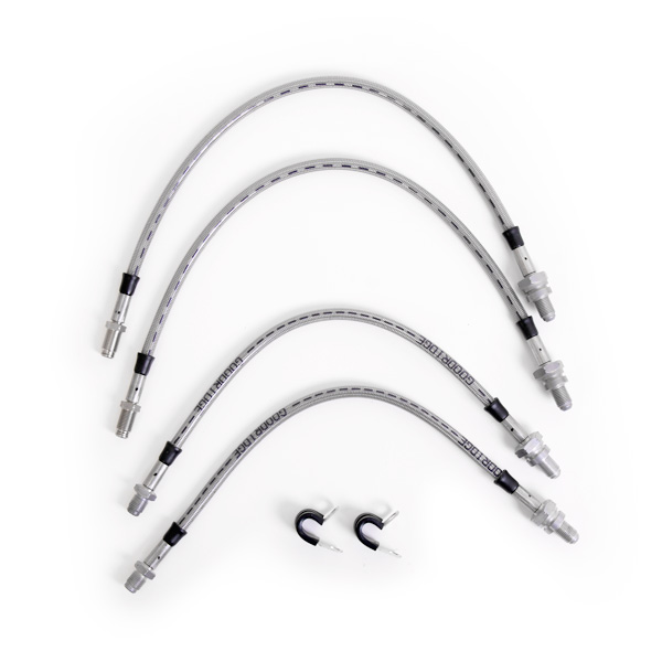 Kit 4 flexibles de frein aviation Ford Fiesta MK4