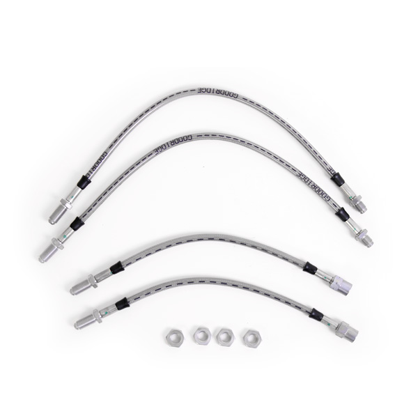 Kit 4 flexibles de frein aviation Ford Escort MK3