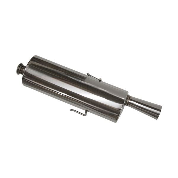 Silencieux inox Peugeot 205 GTI 1600 / 1900 sortie conique