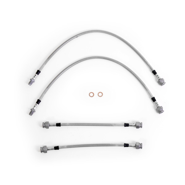 Kit 4 flexibles de frein aviation Renault R4 Trophy