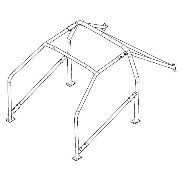 Arceau 6 points  boulonner standard FIA Peugeot 205 GTI/Rallye  partir de 1988