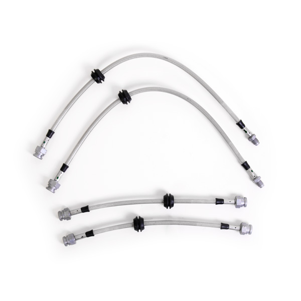 Kit 4 flexibles de frein aviation Fiat Cinquecento