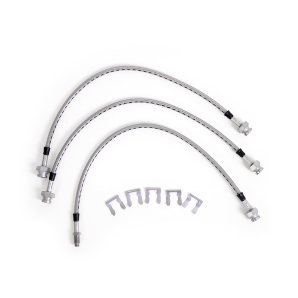 Kit 3 flexibles de frein aviation Lancia Fulvia SI