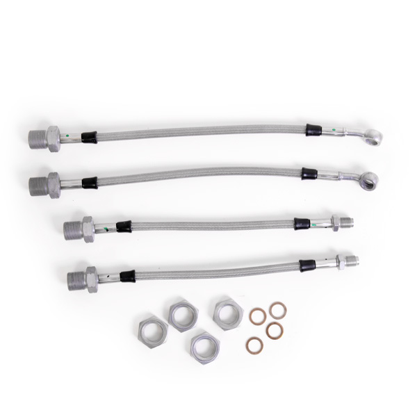 Kit 4 flexibles de frein aviation Lancia Beta Montecarlo