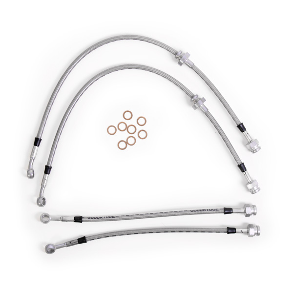 Kit 4 flexibles de frein aviation Nissan 200SX S13