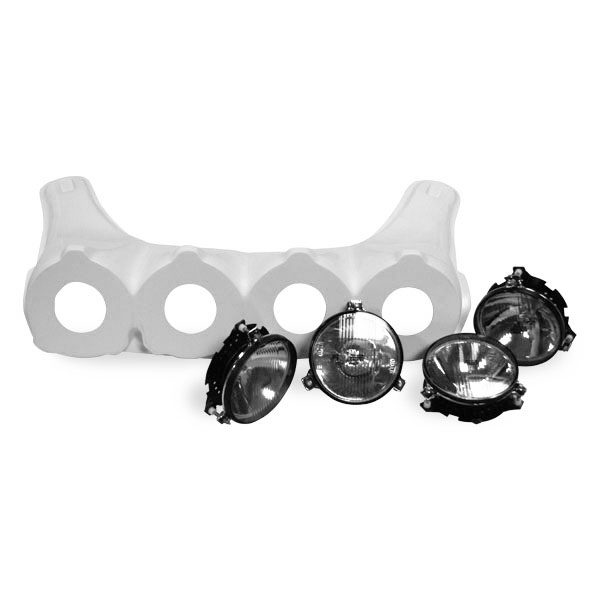 Rampe de phares longue polyester pour Honda Type R EP3