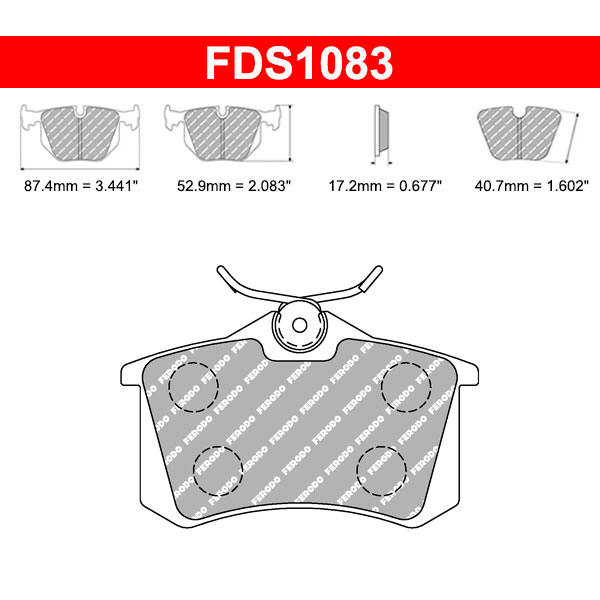 Plaquettes de frein Audi A3 1.8T