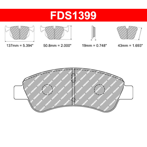 Plaquettes de frein Peugeot 206 2.0 XS 16S