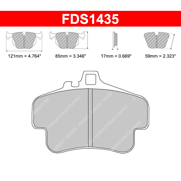 Plaquettes de frein Porsche Cayman 2.9