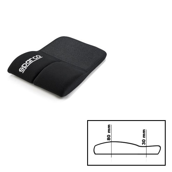 Coussins d'assise spcifiques SPARCO pour baquets Evo