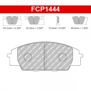 Plaquettes de frein Honda Civic 2.0 Type R FN2