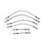 Kit 6 flexibles de frein aviation Peugeot 205 1.6 GTI sans ABS