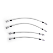 Kit 4 flexibles de frein aviation Renault R21 2.0 Turbo - sans flexible limiteur