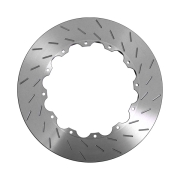2 disques de frein sur bol rainur�s Montage AP RACING - 315x30mm