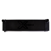 Radiateur avant aluminium Renault R8 Gordini - noir mat
