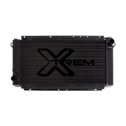 Radiateur aluminium Renault R5 Turbo - Maxi �paisseur - noir mat