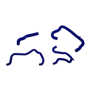 Kit 4 durites refroidissement silicone Peugeot 106 1.3 Rallye phase 1 - sans modine
