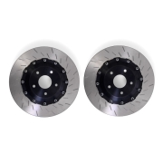 Ensemble 2 disques de frein sur bol rainurs + bols Renault Clio 5 Cup