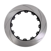 2 disques de frein sur bol rainur�s Citro�n C2 Super 1600 - 355X30mm - Avant