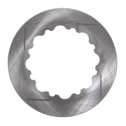 2 disques de frein sur bol rainur�s Citro�n C2 Super 1600 - 300X8mm - Arri�re