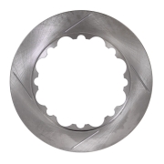 2 disques de frein sur bol rainur�s Citro�n C2 Super 1600 - 300X8mm - Arri�re