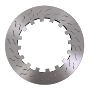 2 disques de frein sur bol rainur�s Citro�n C3 R5 Asphalte - 355X32mm - Avant