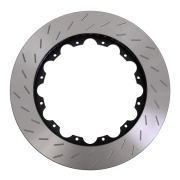 2 disques de frein sur bol rainur�s Montage AP RACING - 355x32mm