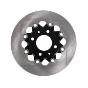 Ensemble 2 disques de frein sur bol rainur�s + bols Citro�n C2 Super 1600 - Arri�re