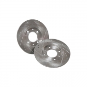 2 Disques de frein racing Peugeot 405 Mi16 - 266x20 - Avant