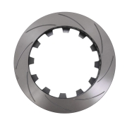 2 disques de frein sur bol avants rainur�s Peugeot 208 Rallye 4 Asphalte