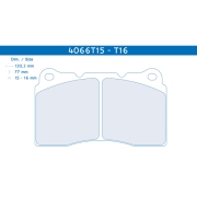 Plaquettes de frein Citro�n C2 R2 Max - Asphalte